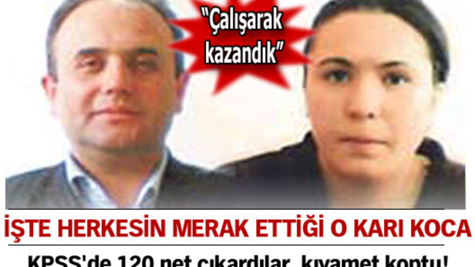 İşte herkesin merak ettiği o karı-koca!