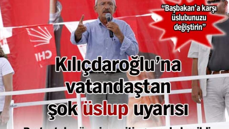 Protesto edilen Kılıçdaroğlu, mitingini yarıda kesti