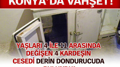 Konya'da vahşet!