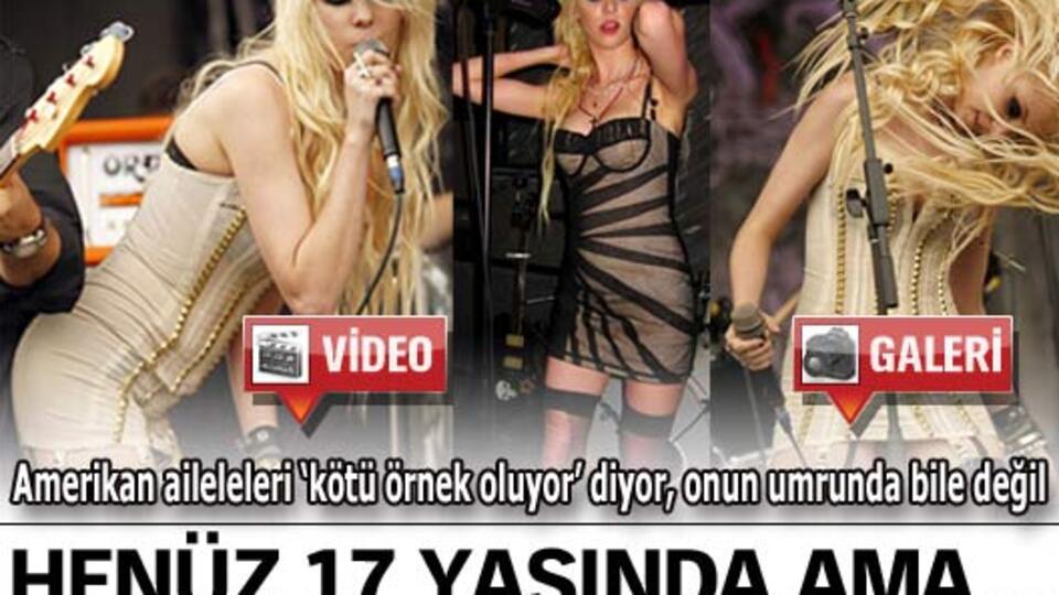 Henüz 17 yaşında ama