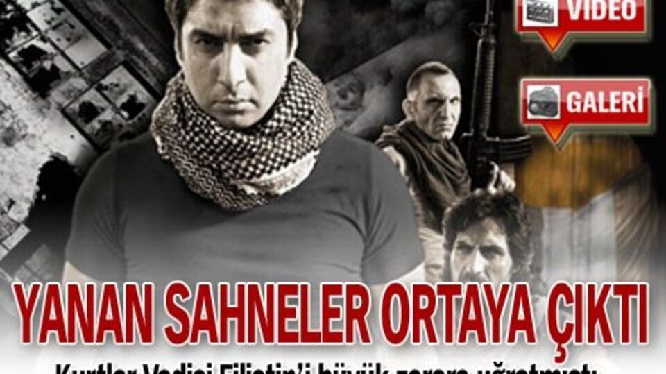 Yanan sahneler ortaya çıktı