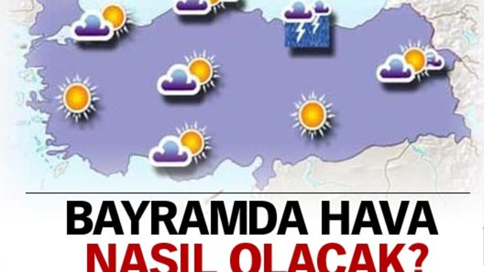 Bayramda hava nasıl olacak?