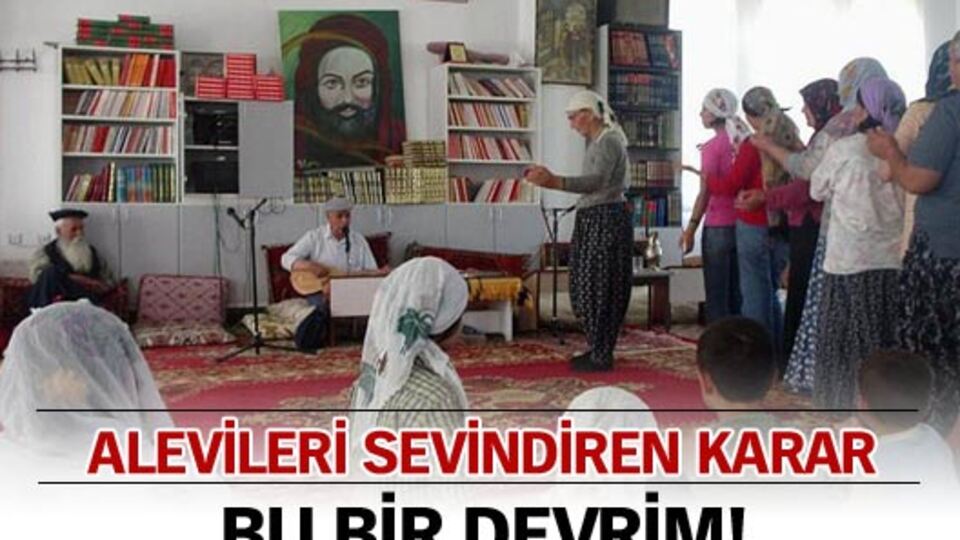 Alevileri sevindiren karar