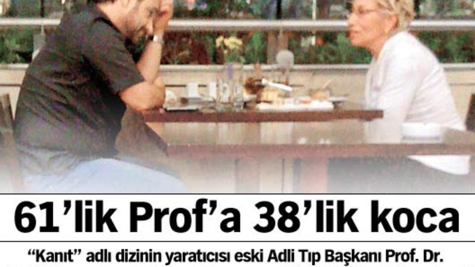 61'lik Prof'a 38'lik koca