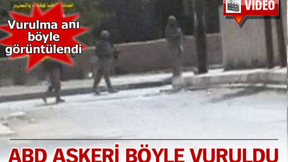 ABD askeri böyle vuruldu - VİDEO