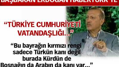 "Tek devlet, tek bayrak, tek vatan, tek millet... "