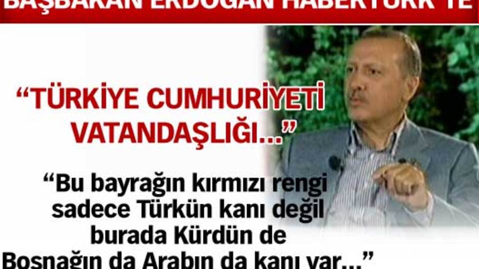 "Tek devlet, tek bayrak, tek vatan, tek millet... "