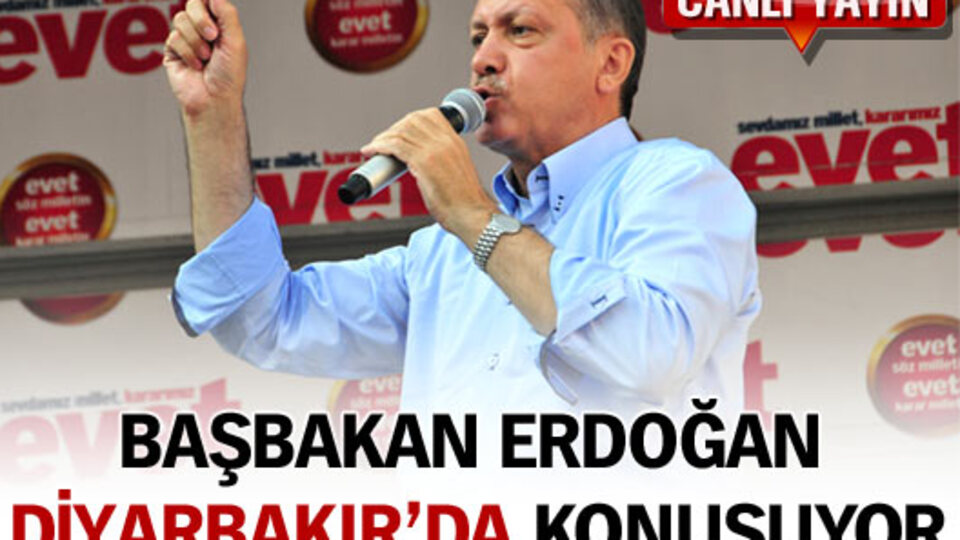 Erdoğan Diyarbakır'da konuştu -GALERİ-