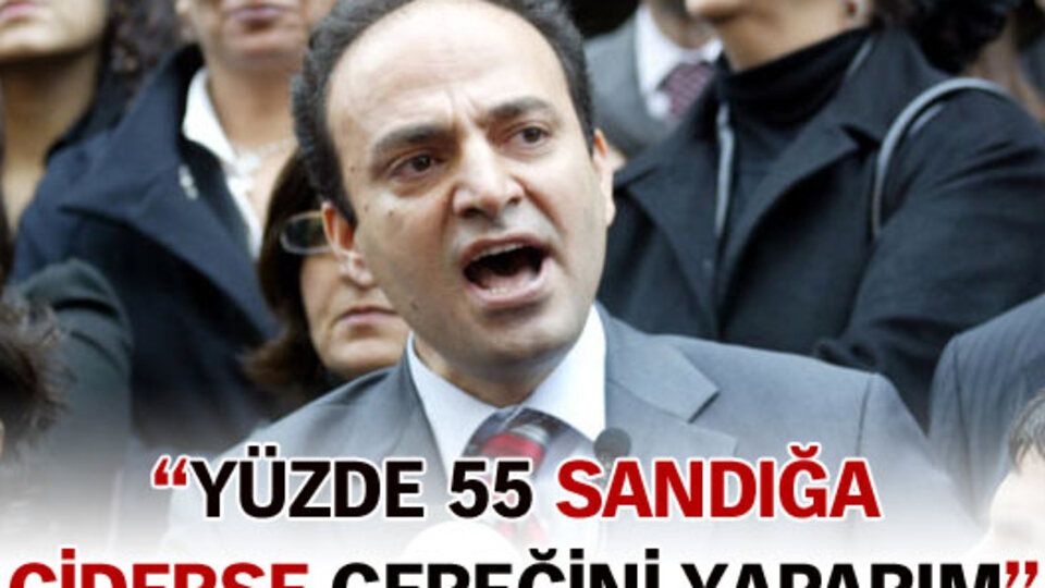 Osman Baydemir imalı konuştu