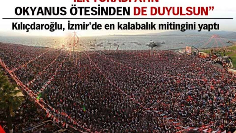 "İlk tokadı atın, okyanus ötesinden de duyulsun"