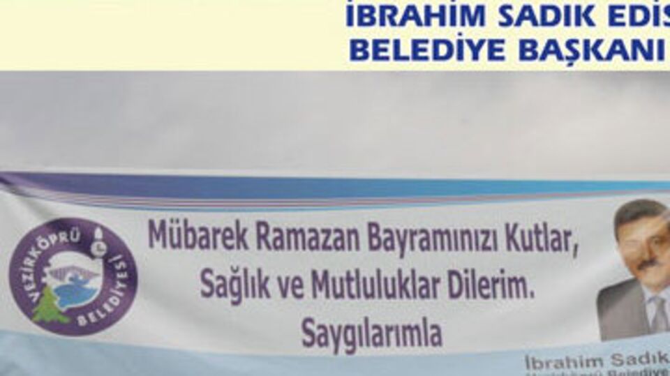 "Hayırlara vesile olması" sözüne sansür