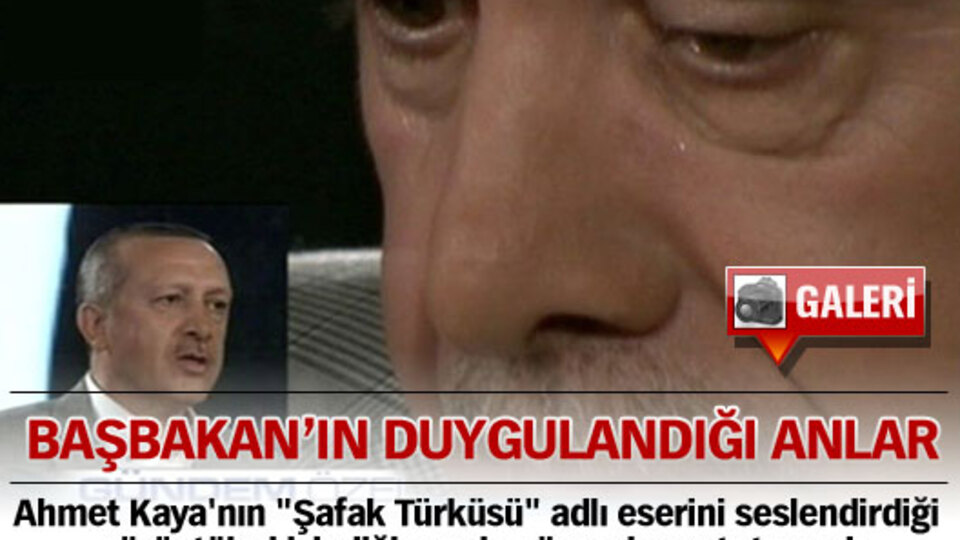 Başbakan'ın duygulandığı anlar
