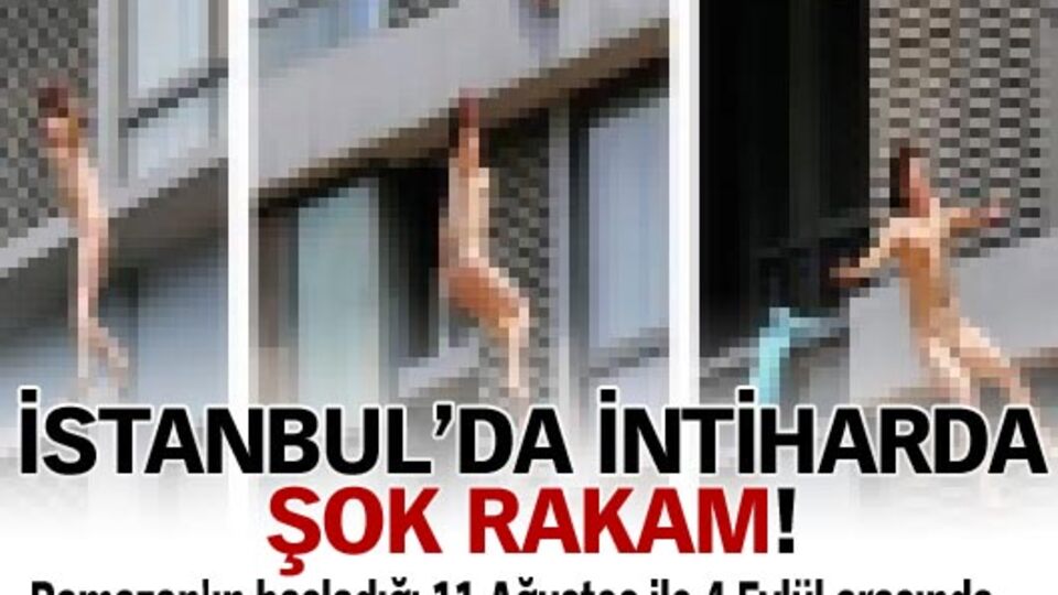 İstanbul'da intiharda şok rakam!