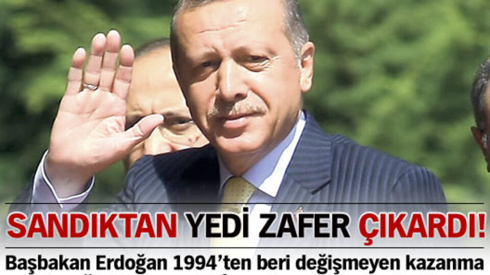 7 seçim kazanan lider!