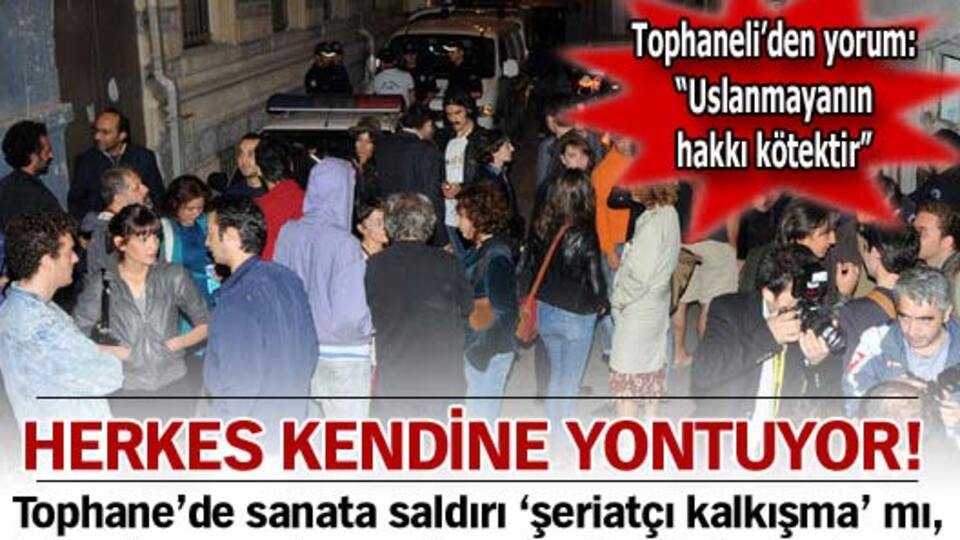 Herkes kendine yontuyor