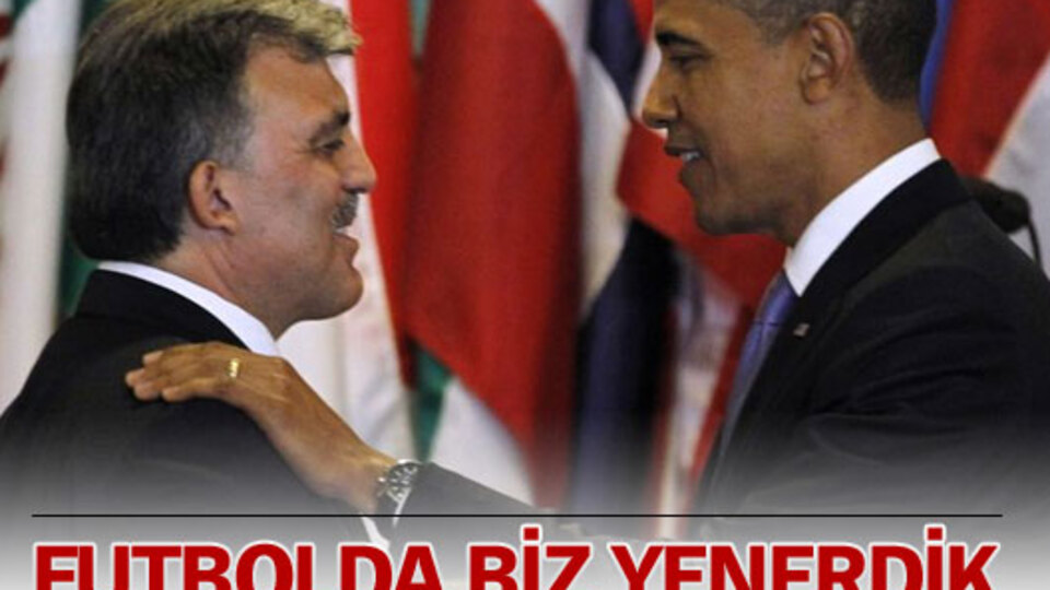 Futbolda biz yenerdik