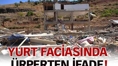 Yurt faciasında ürperten iddia