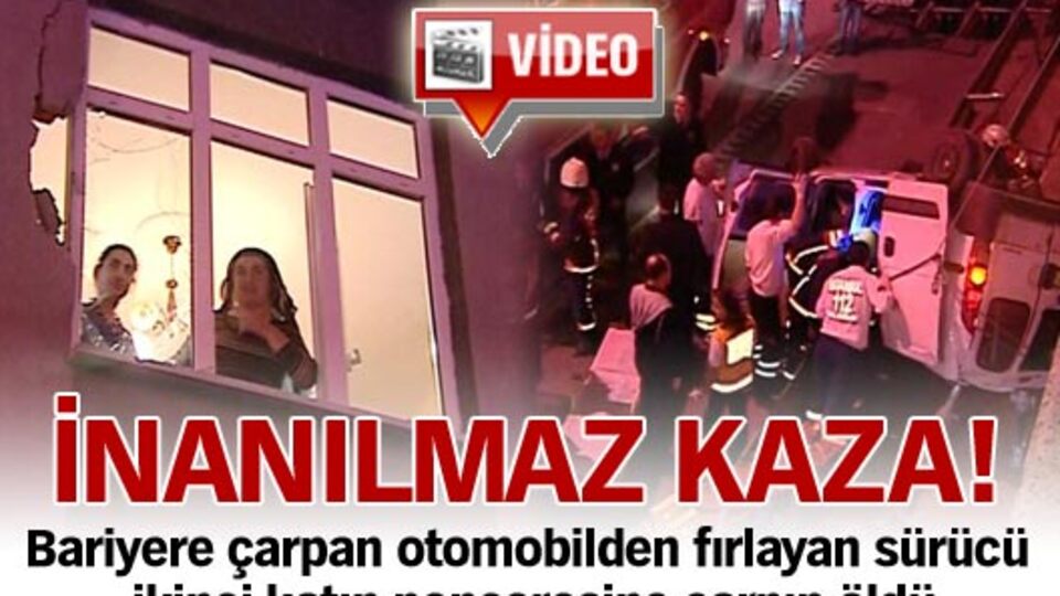 İnanılmaz kaza!