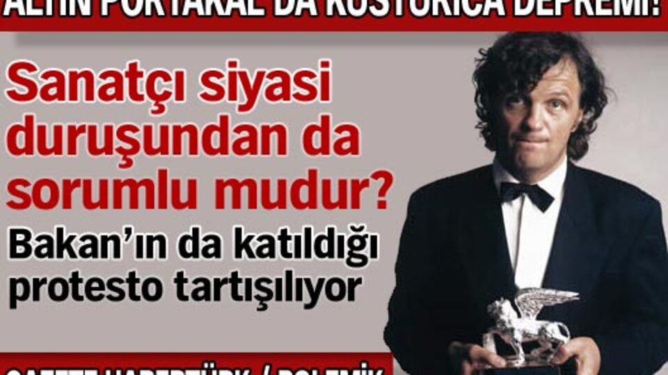 Altın Portakal'da Kusturica protestosu tartışılıyor