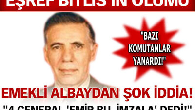 Eşref Bitlis'in ölümü