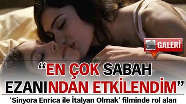Türkiye aşığı İtalyan kızı