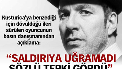 Saldırıya uğramadı, sözlü tepki gördü