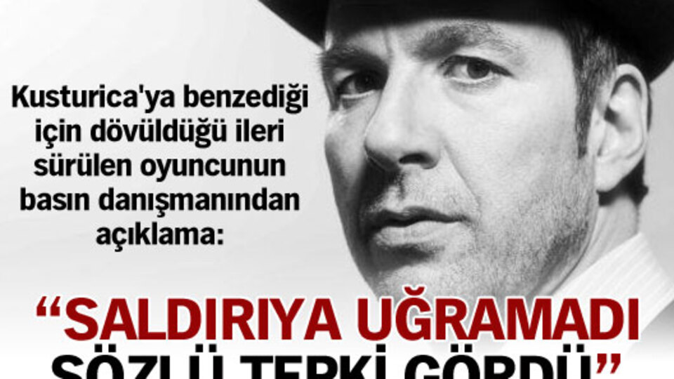 Saldırıya uğramadı, sözlü tepki gördü