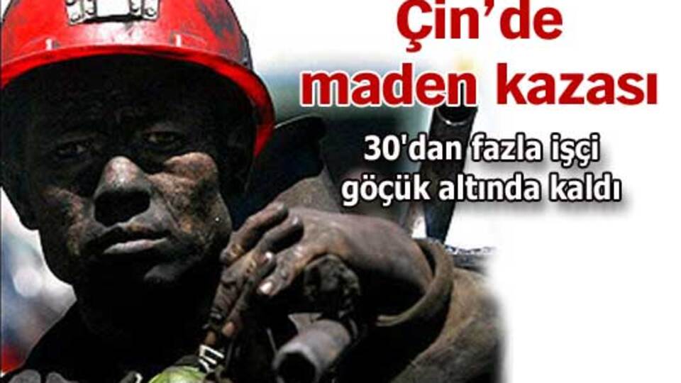 Çin'de maden kazası