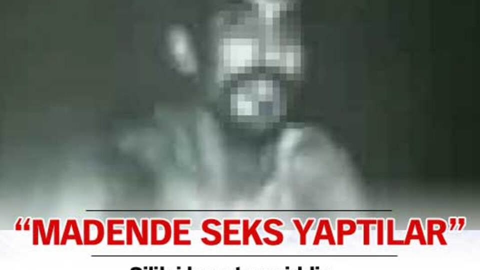 Şok iddia: Madende seks yaptılar!