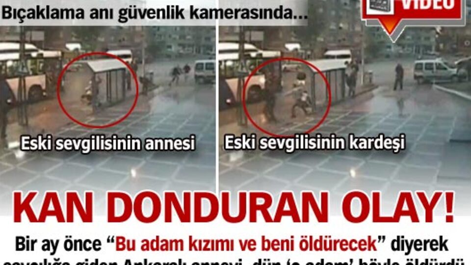 Saniye saniye cinayet! VİDEO