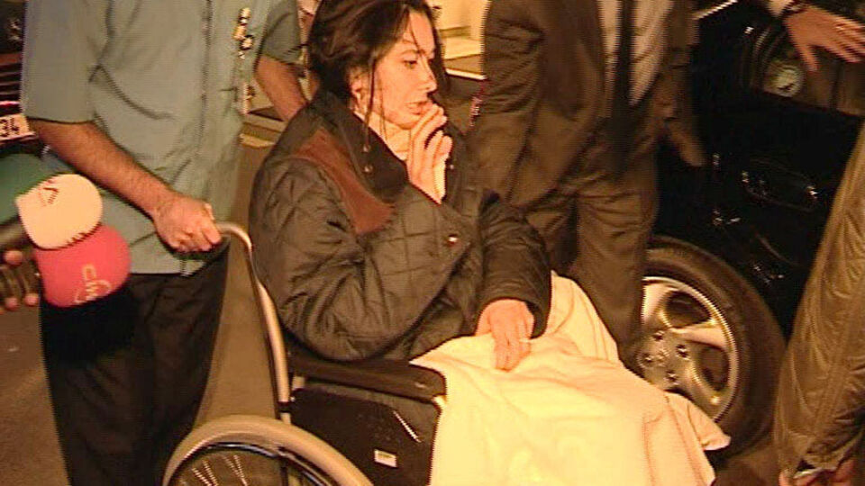 Feraye Tanyolaç kaza yaptı GALERİ