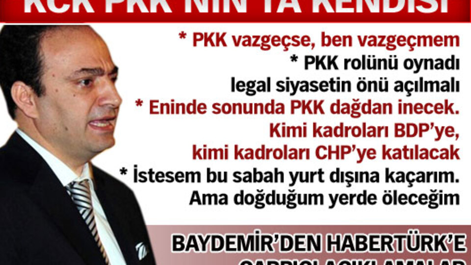 "KCK, PKK'nın ta kendisi"