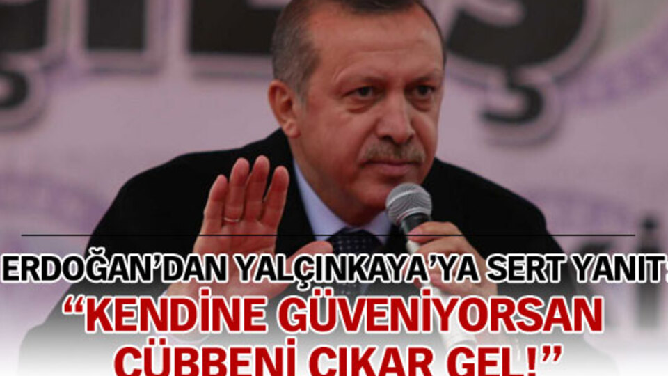 Erdoğan sert konuştu!