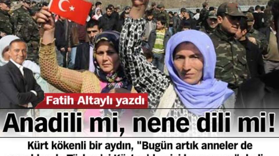 Anadili mi, nene dili mi!