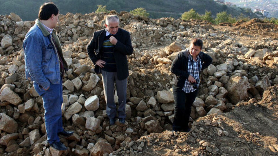 İnşaattan kemik çıktı!