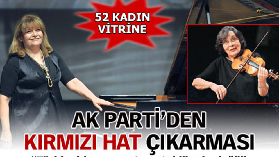 AK Parti'den 'kırmızı hat' çıkarması