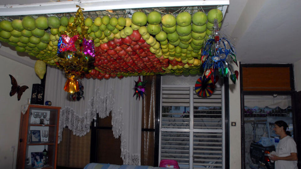 Samaritanlar Sukot bayramını kutluyor