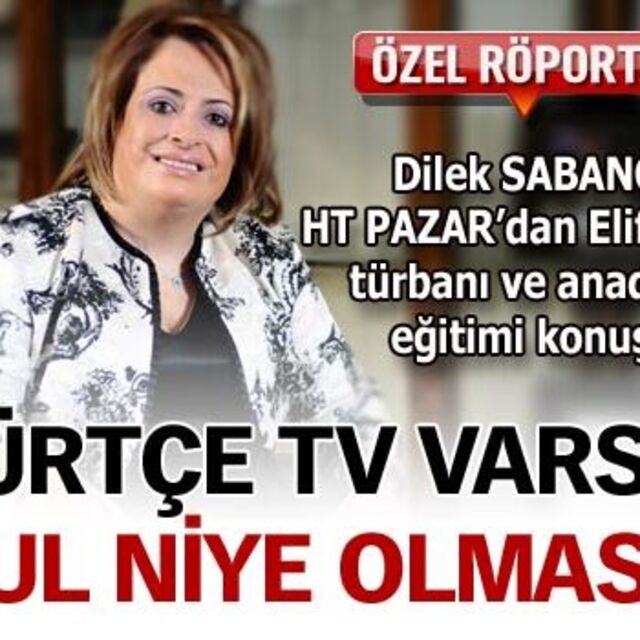 Kürtçe TV varsa okul niye olmasın?