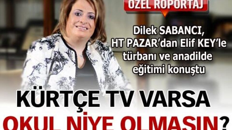Kürtçe TV varsa okul niye olmasın?
