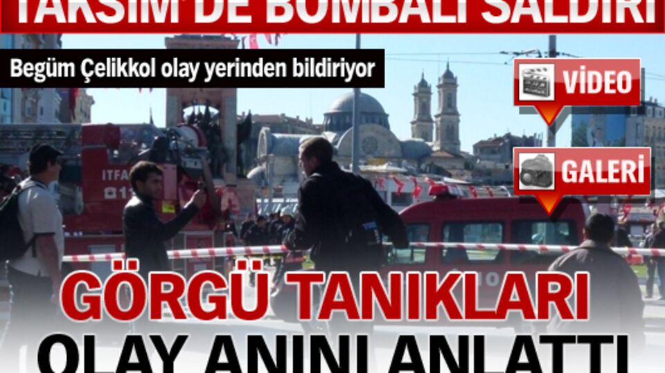 Görgü tanıkları olay anını anlattı