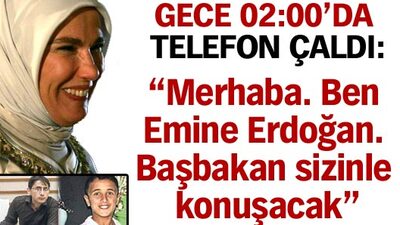 Emine Erdoğan'dan çaresiz gence yardım eli