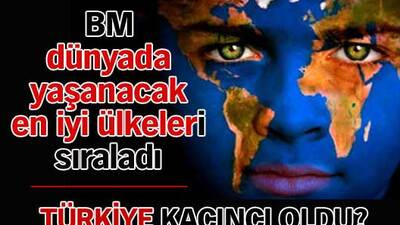 BM dünyada yaşanacak en iyi ülkeleri sıraladı