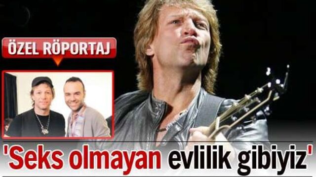 'Seks olmayan evlilik gibiyiz'