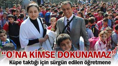 "Onu kimse görevden uzaklaştıramaz"