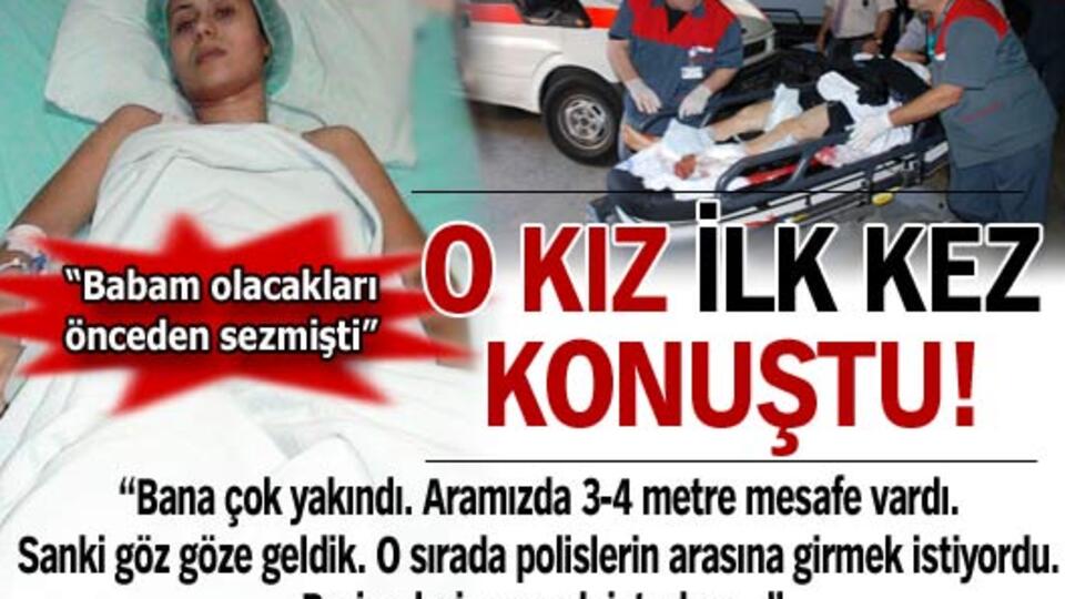 O kız ilk kez konuştu!