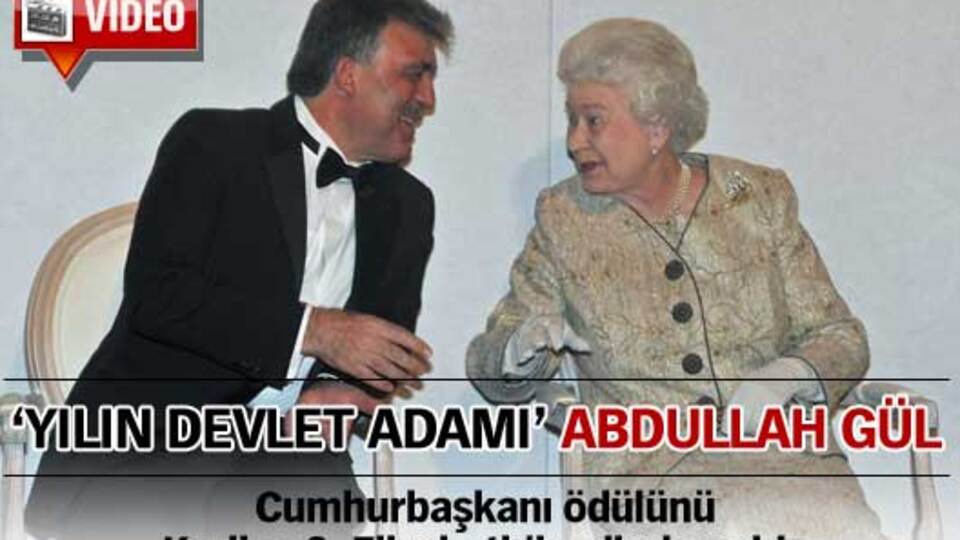'Yılın Devlet Adamı' Abdullah Gül