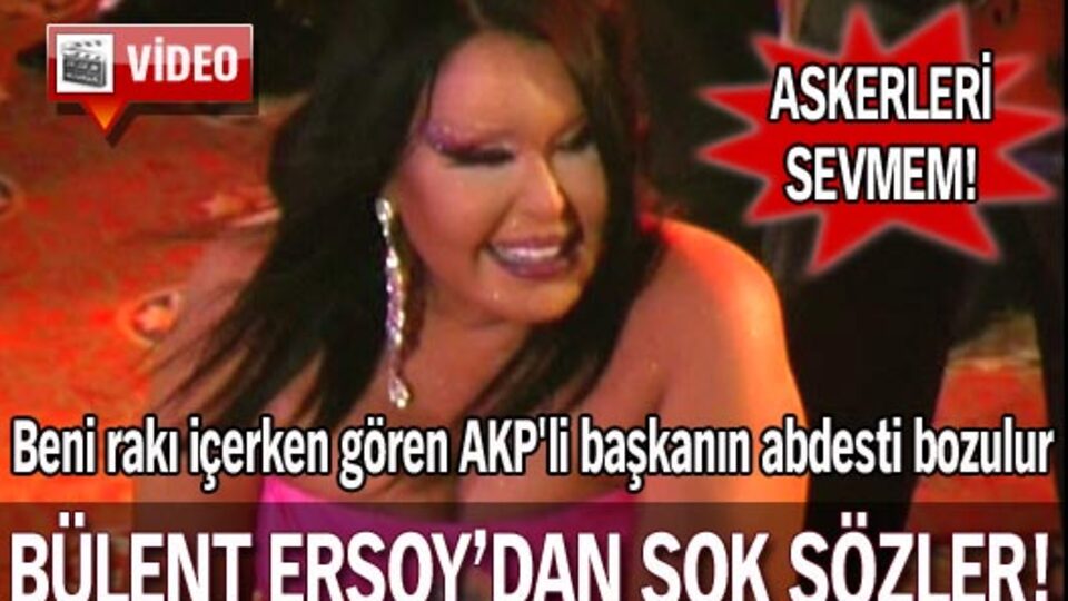 Bülent Ersoy'dan şok sözler! VİDEO
