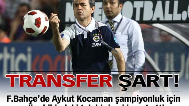 Transfer şart!