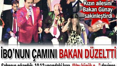 İbo'dan küçük kıza çirkin söz