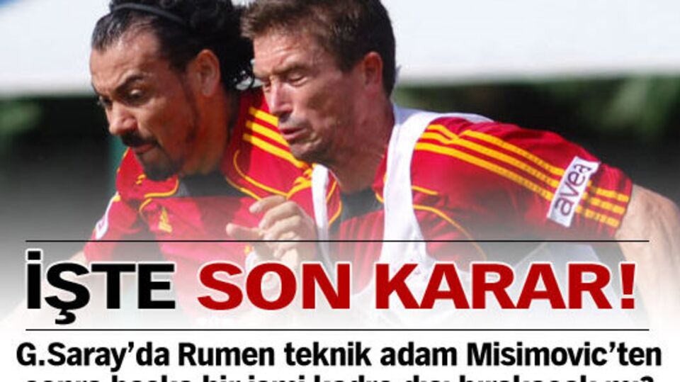 İşte son karar!